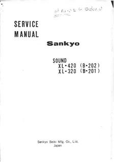 Sankyo XL 320 manual. Camera Instructions.